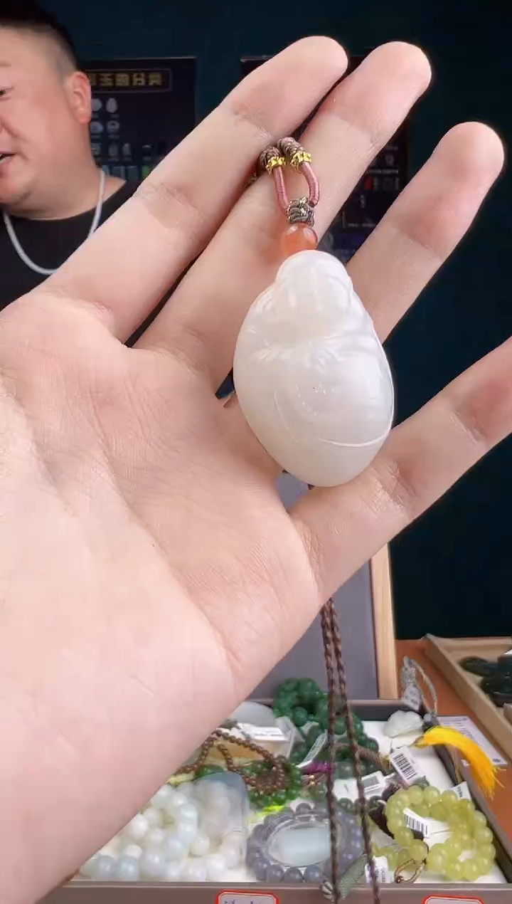 和田玉未镶嵌颈饰多样性发货 拍一单发一个