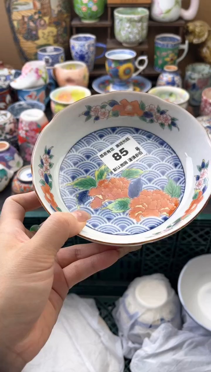 瓷片无*@85号六六工艺品瓷器