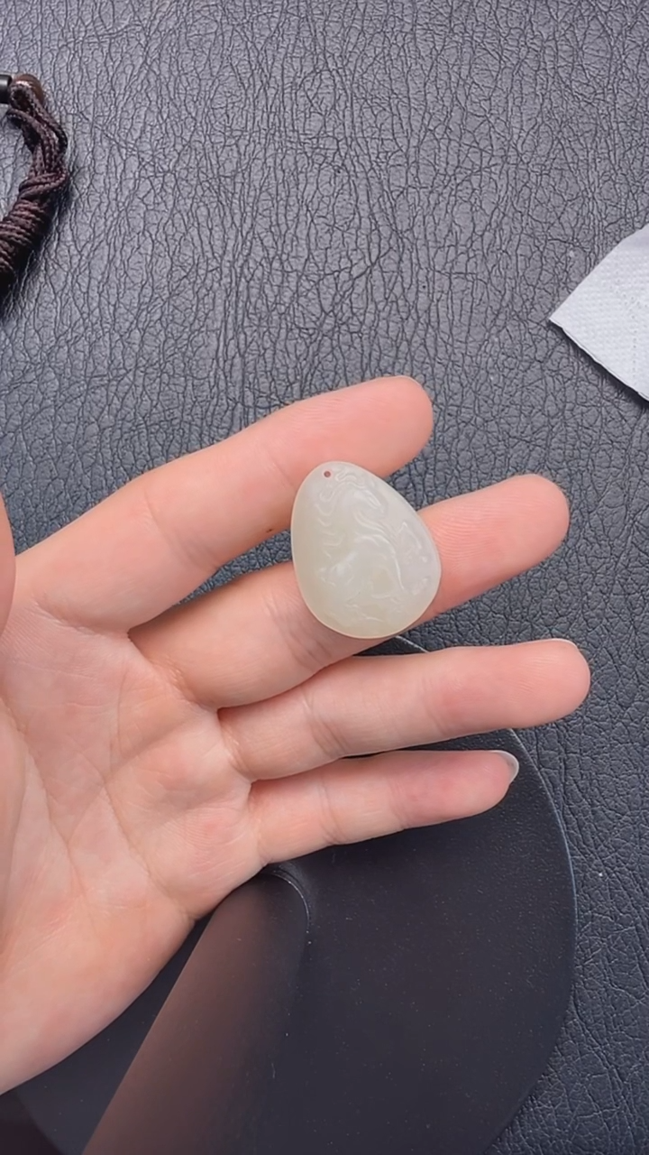 和田玉未镶嵌吊坠(不含链)马/248