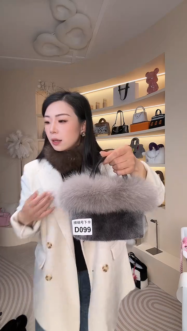 水貂毛【闪购商品】女包D099