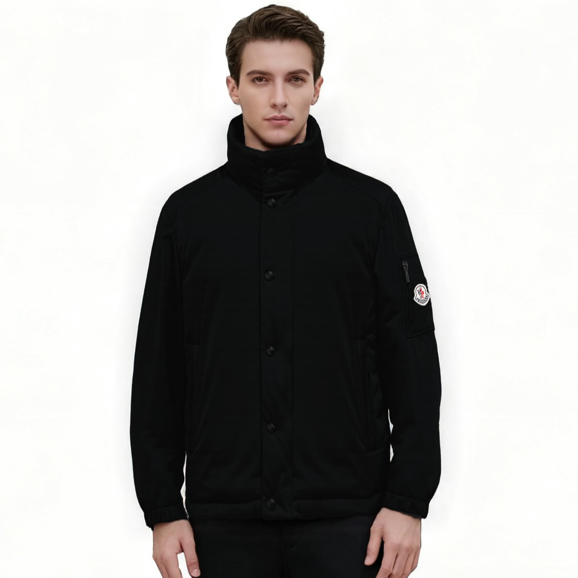 2025冬季新款男装高端时尚设计白鹅绒保暖经典男士加厚羽绒服外套