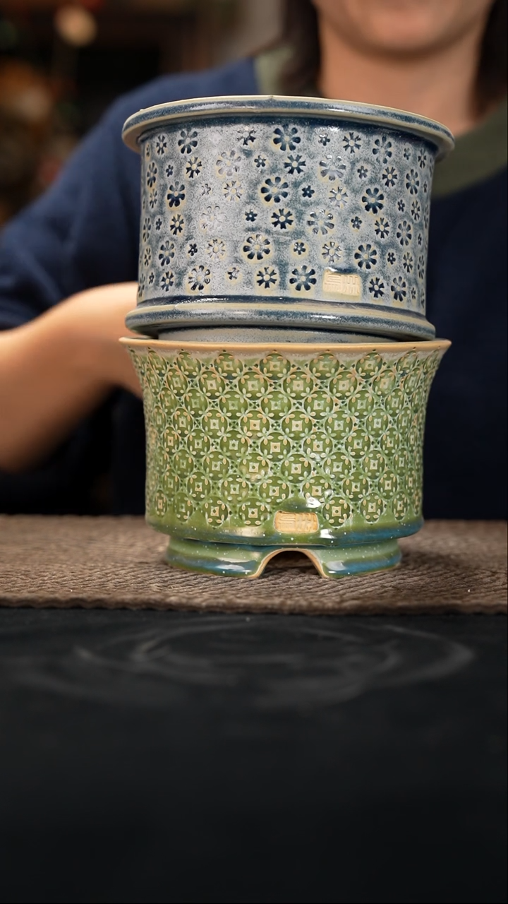 口径花盆12-30-076一组2个默认有瑕特