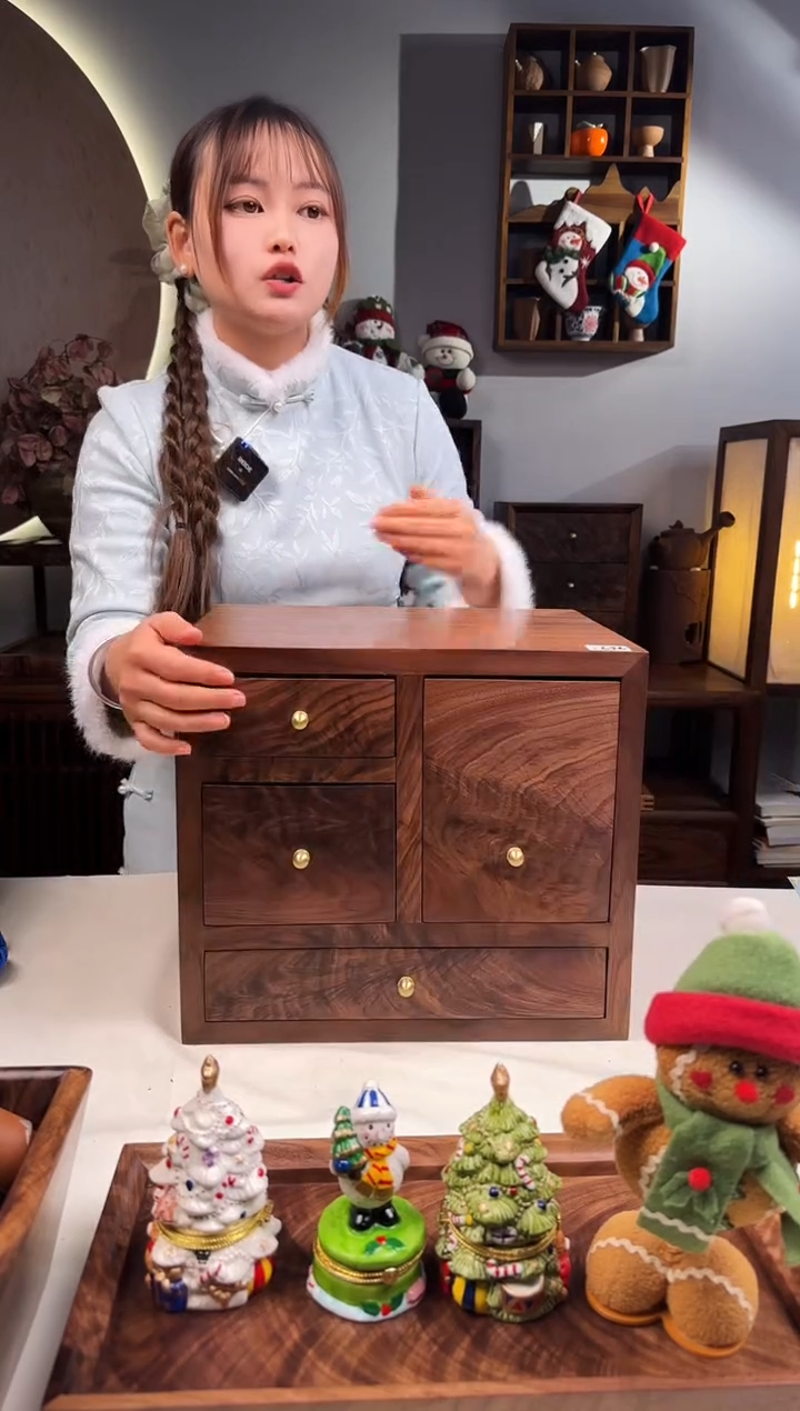 唐*然北美黑胡桃实木原木