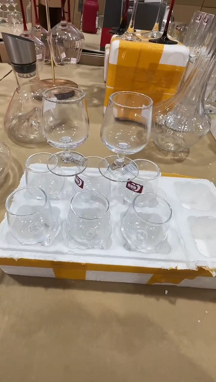 【闪购商品】水晶玻璃无盖款青苹果直播价*8