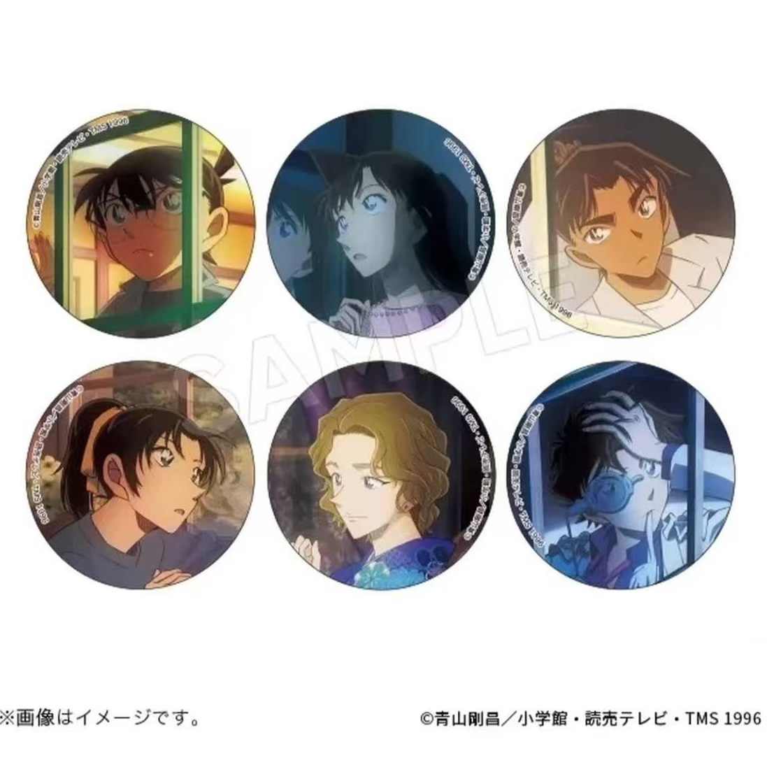 小柯重开！！名侦探柯南思念之窗系列吧唧 徽章 默认代拆CCC