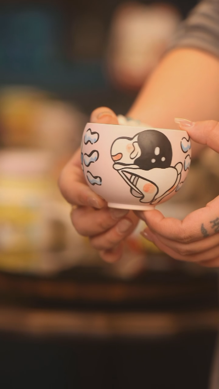 【闪购商品】摆件景德镇釉下彩绘设计师款式陶瓷