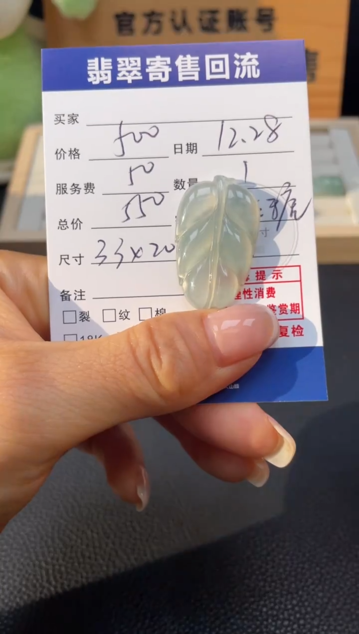 颈饰未镶嵌翡翠10152706