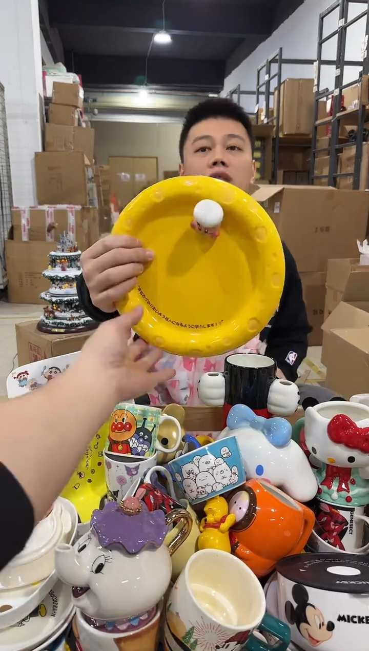 瓷片原盒星之卡比奶酪盘