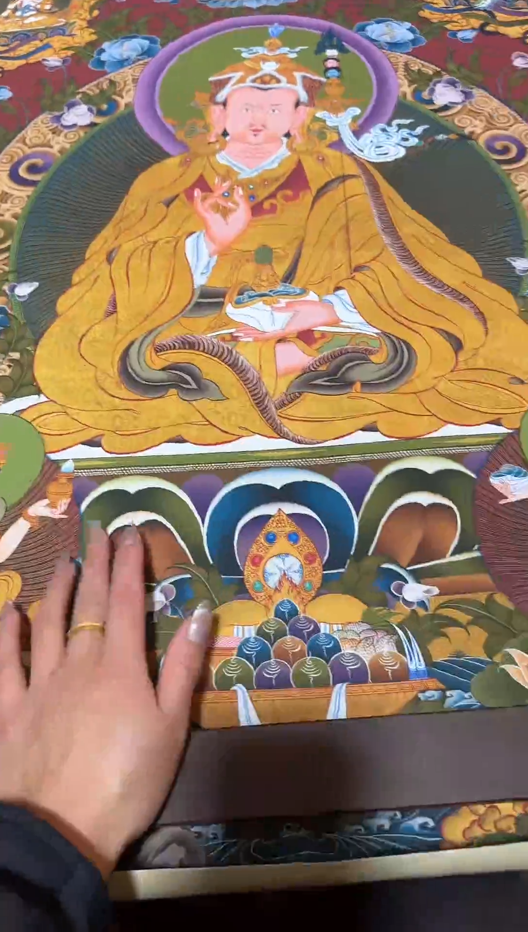 卷轴画精品文化正能量====藏藏-91