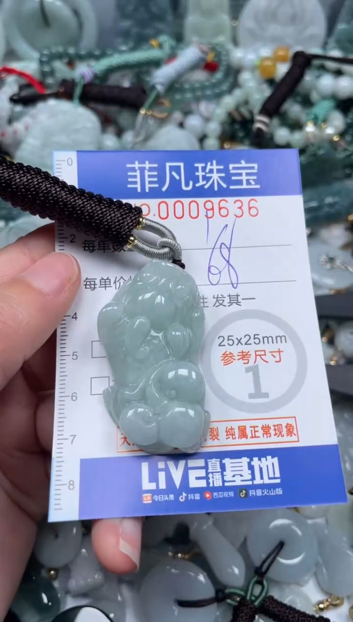 【闪购商品】翡翠颈饰未镶嵌00..9636