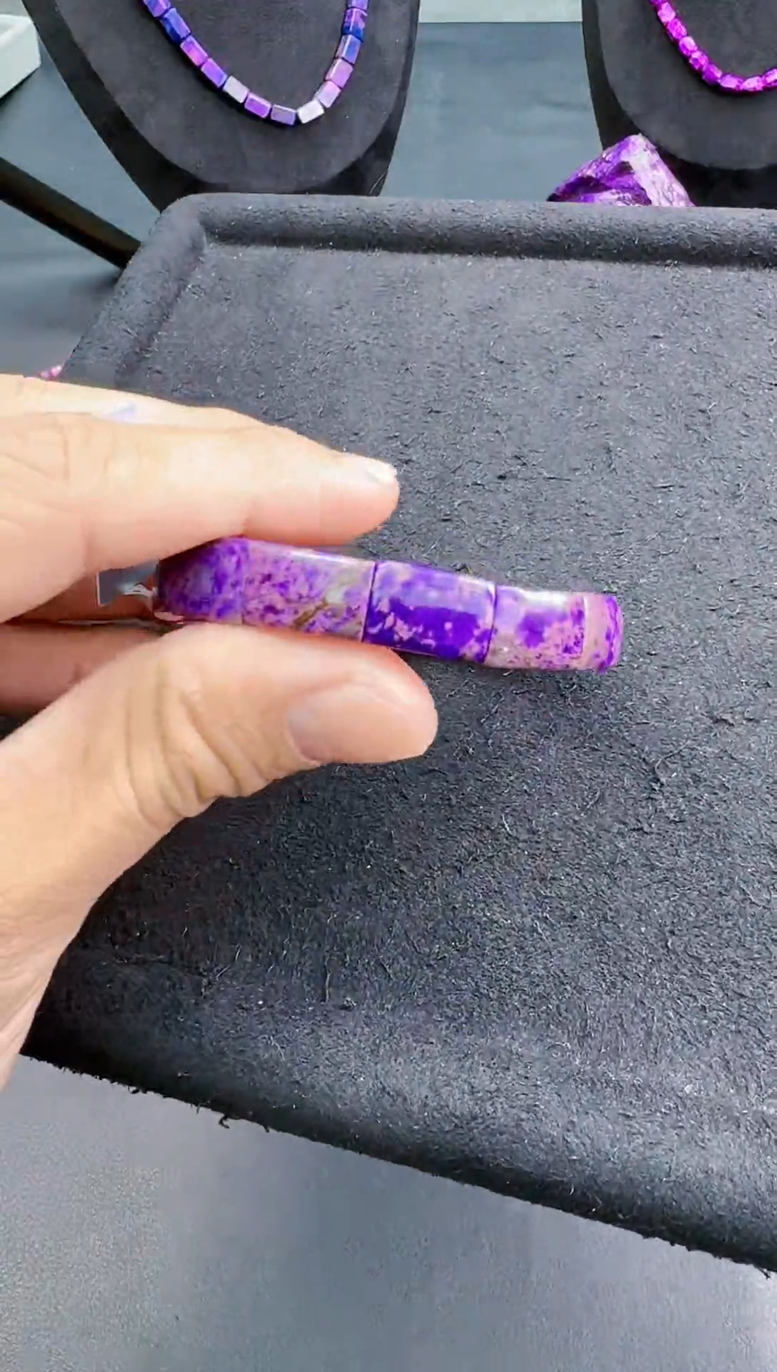 【闪购商品】苏纪石（舒俱来）手镯牌02066未镶嵌多样性发其一