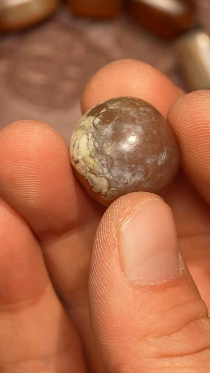 【闪购商品】玛瑙/玉髓颈饰未镶嵌冲赛康胡子哥，DIY一139