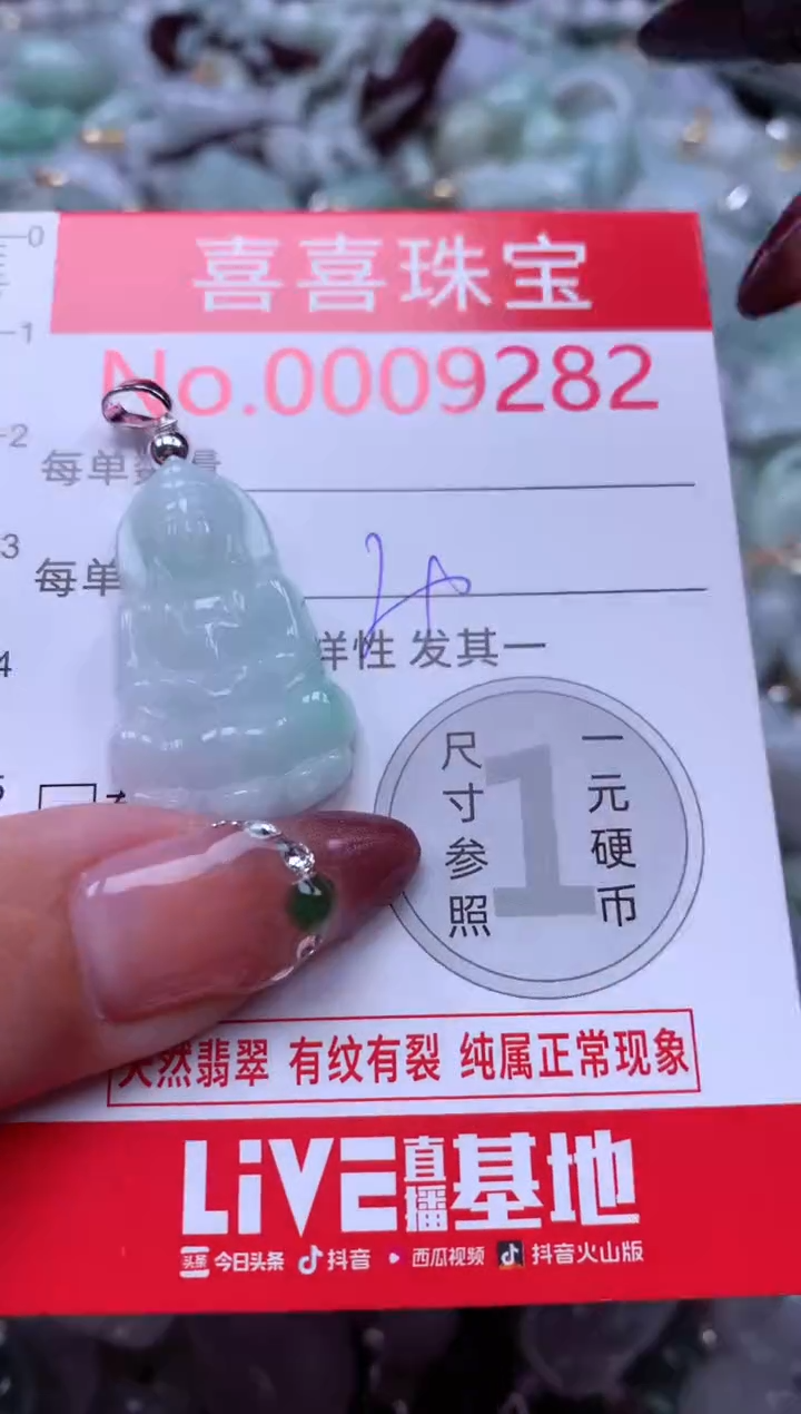 颈饰未镶嵌翡翠9282