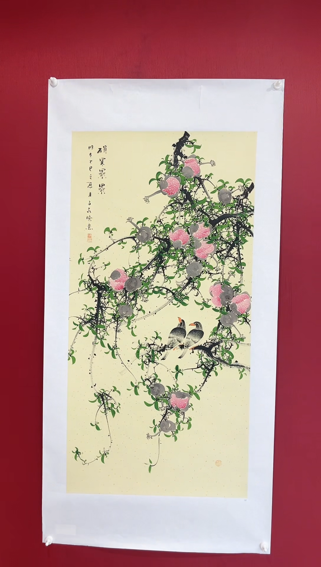国画唐子垚老师画作