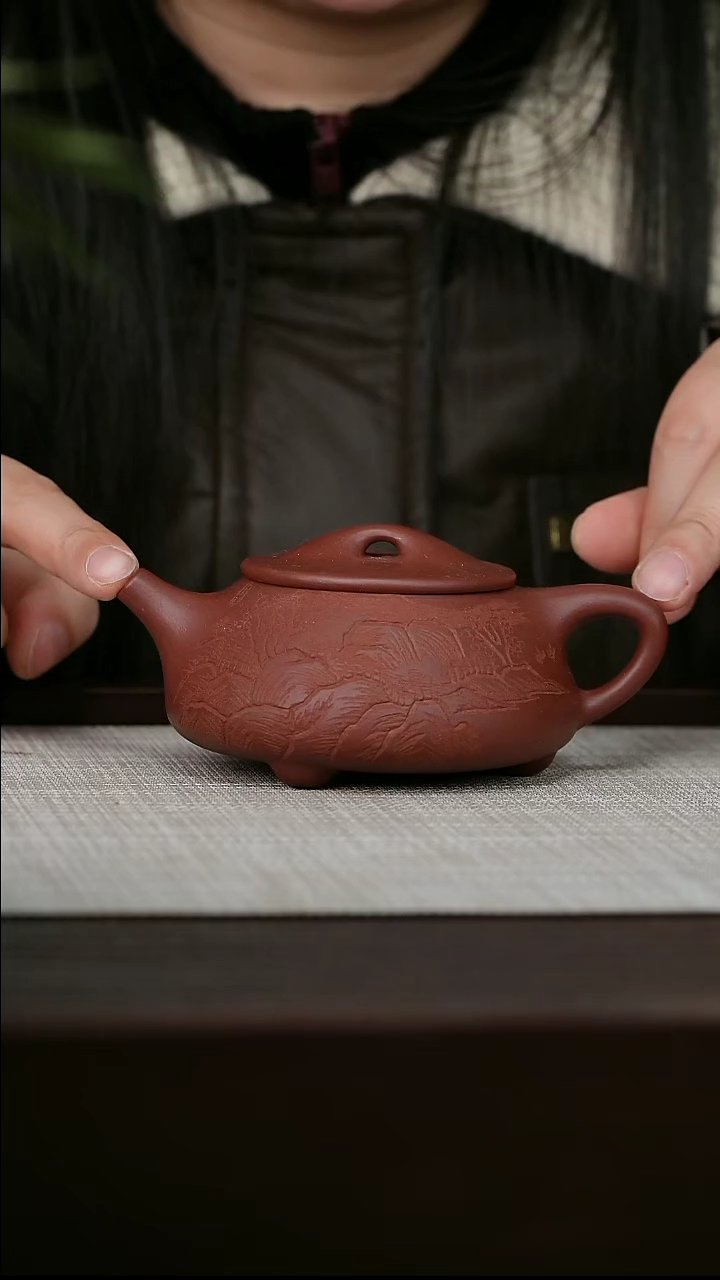【闪购商品】宜兴原矿紫砂壶茶壶180C