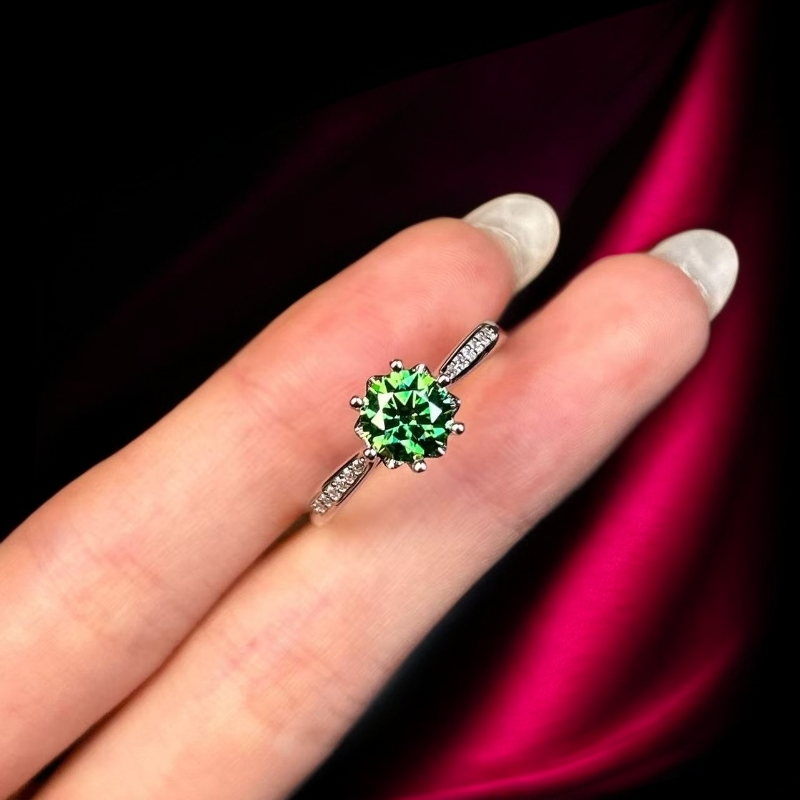 瑾萱矿区高订351-典藏D色FL精切版925银吊坠