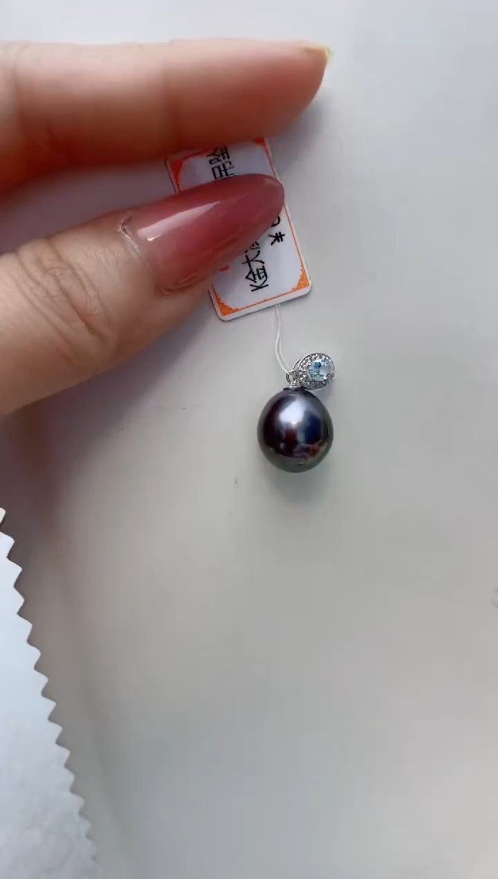 【闪购商品】海水珍珠颈饰18K金镶嵌A115