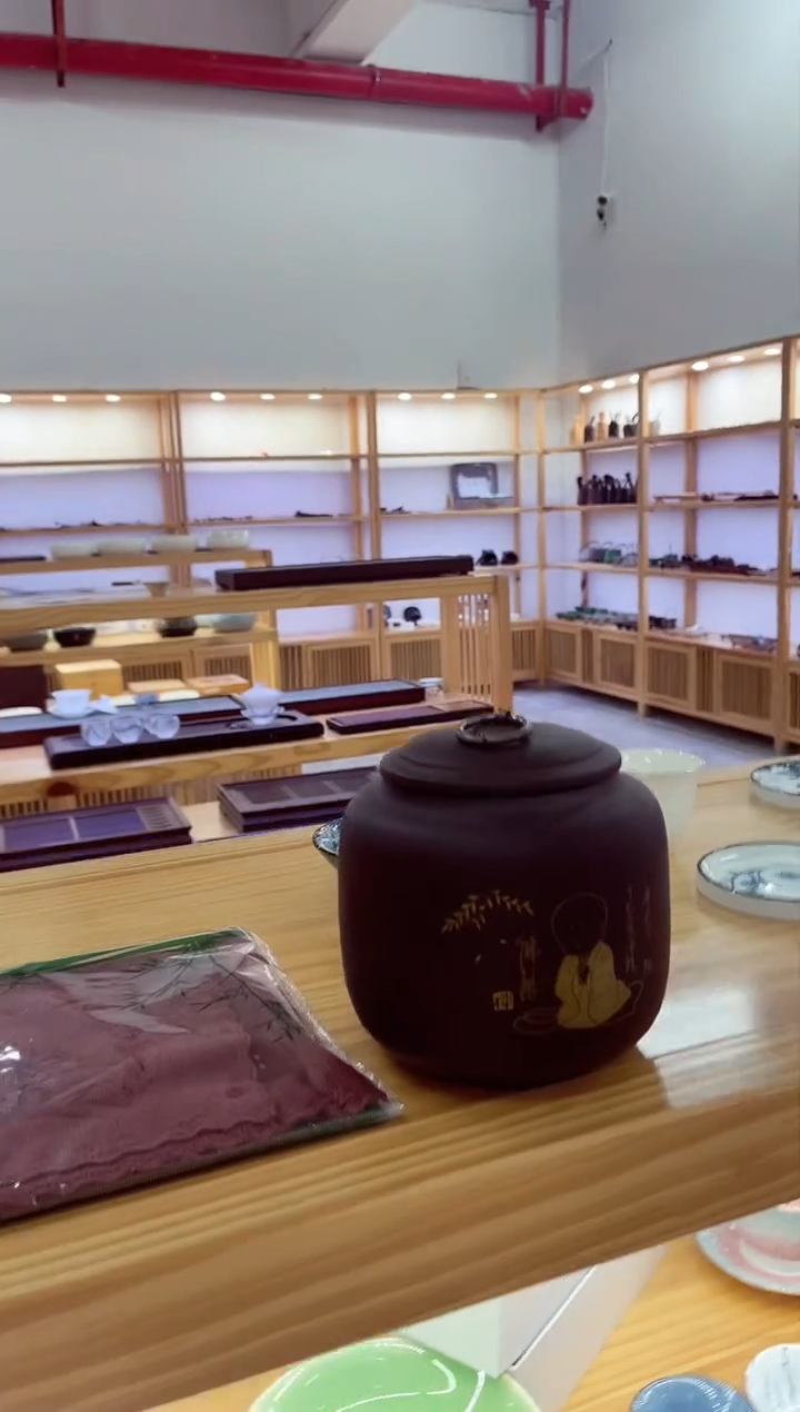 【闪购商品】紫砂【四两茶叶罐】佛悟和尚@@MCYGZSSLFW