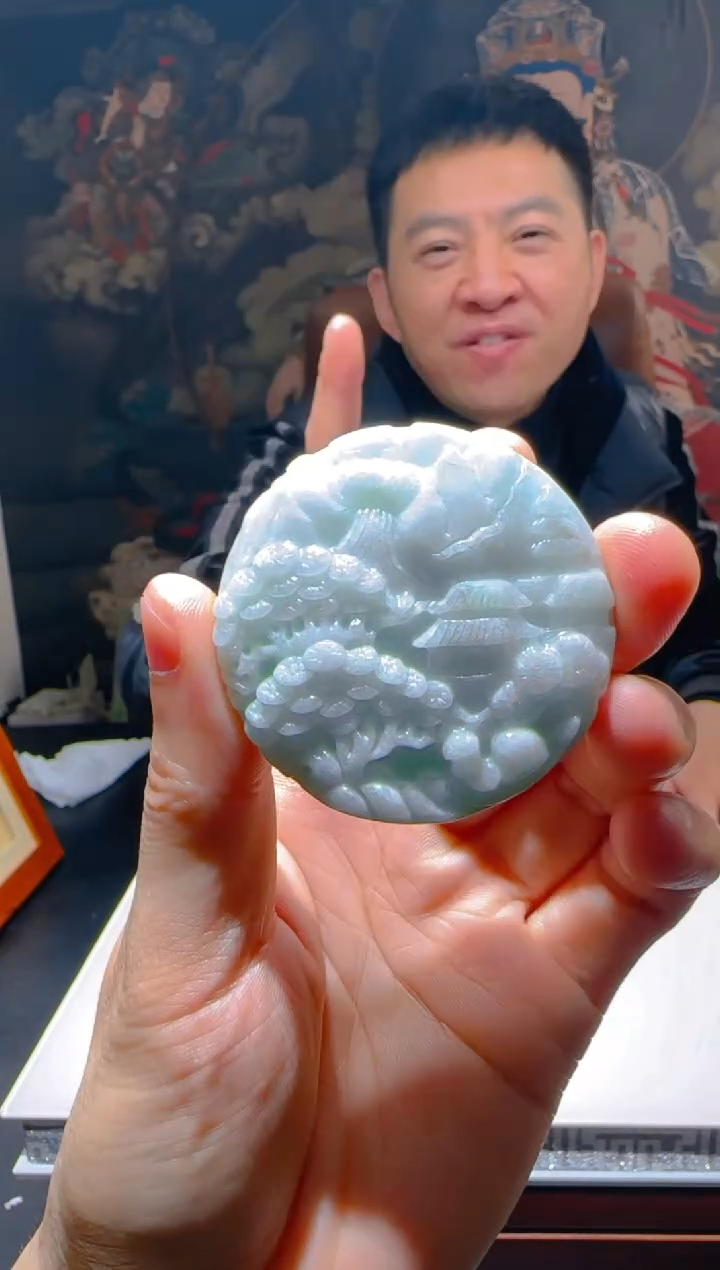 【闪购商品】翡翠颈饰未镶嵌L-@@QJSX307002