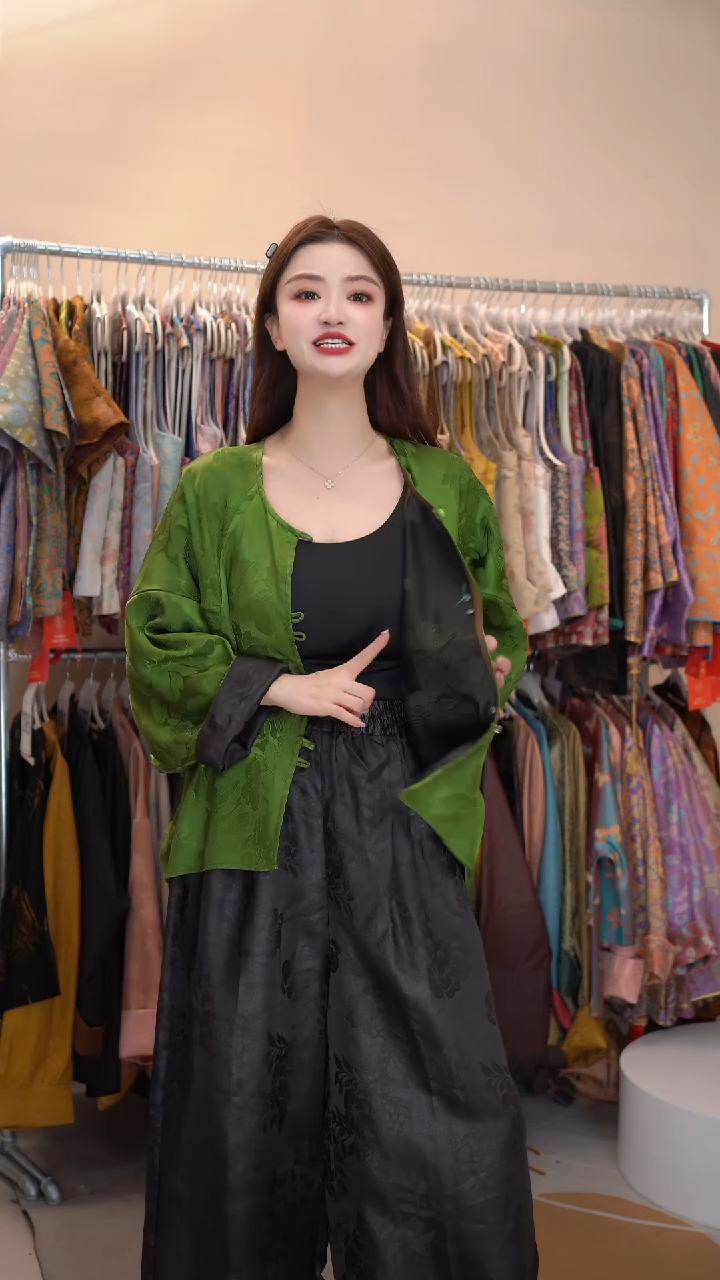  君子纤真丝女装新中式