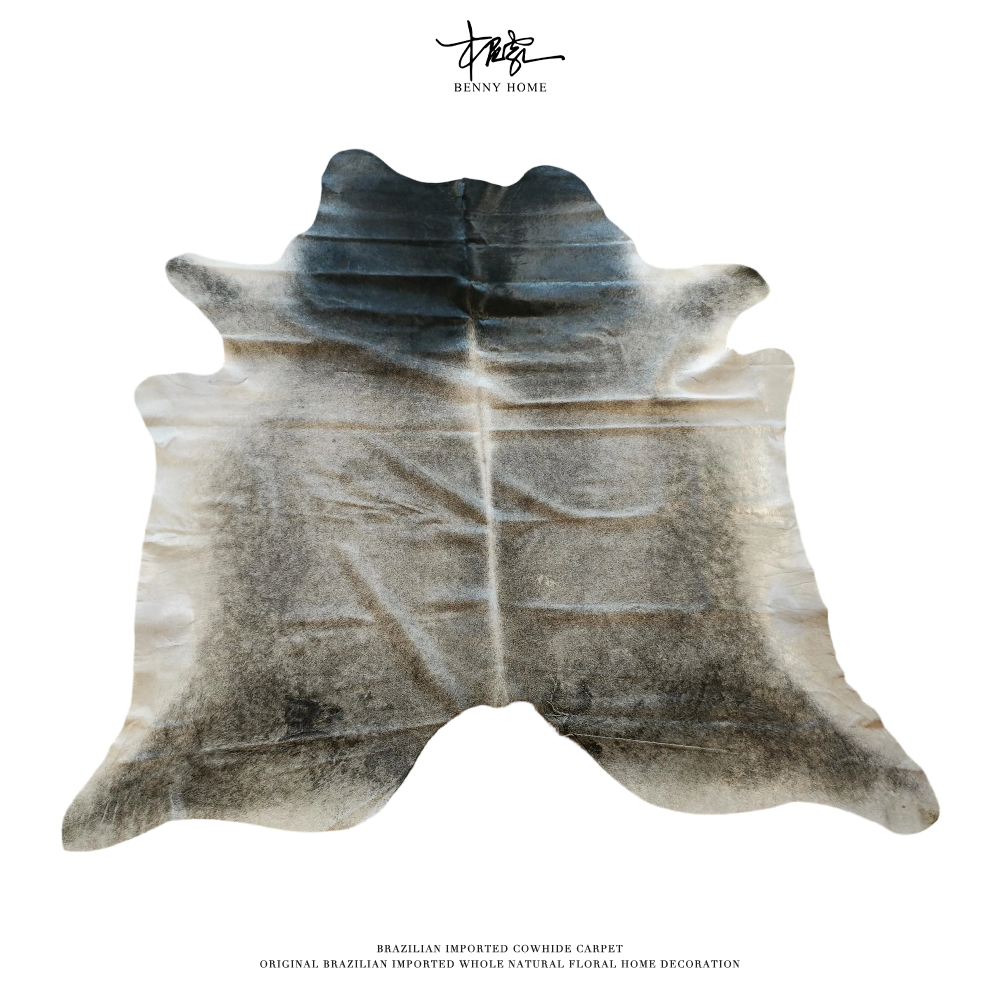 【本尼家】P361轻奢北欧风整张牛皮地毯250*225cm