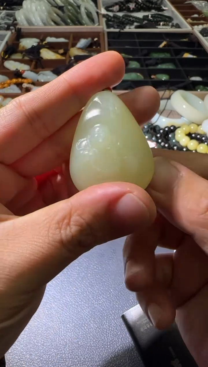 吊坠(不含链)未镶嵌和田玉和田玉吊坠19