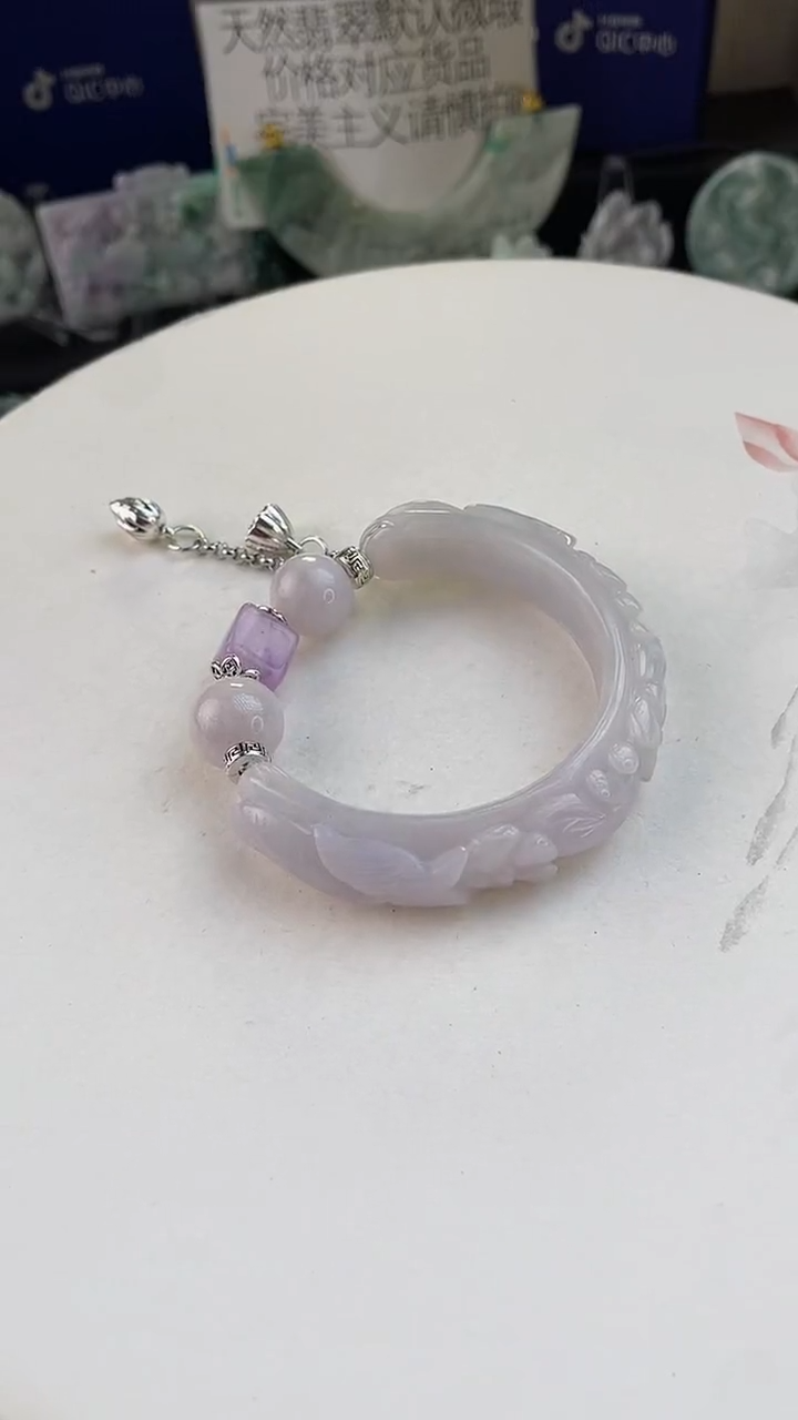 未镶嵌手链翡翠三*定制翡翠