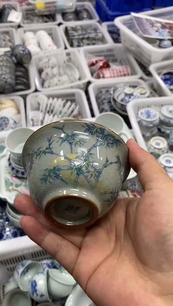 陶瓷景德陶瓷茶具容量约100