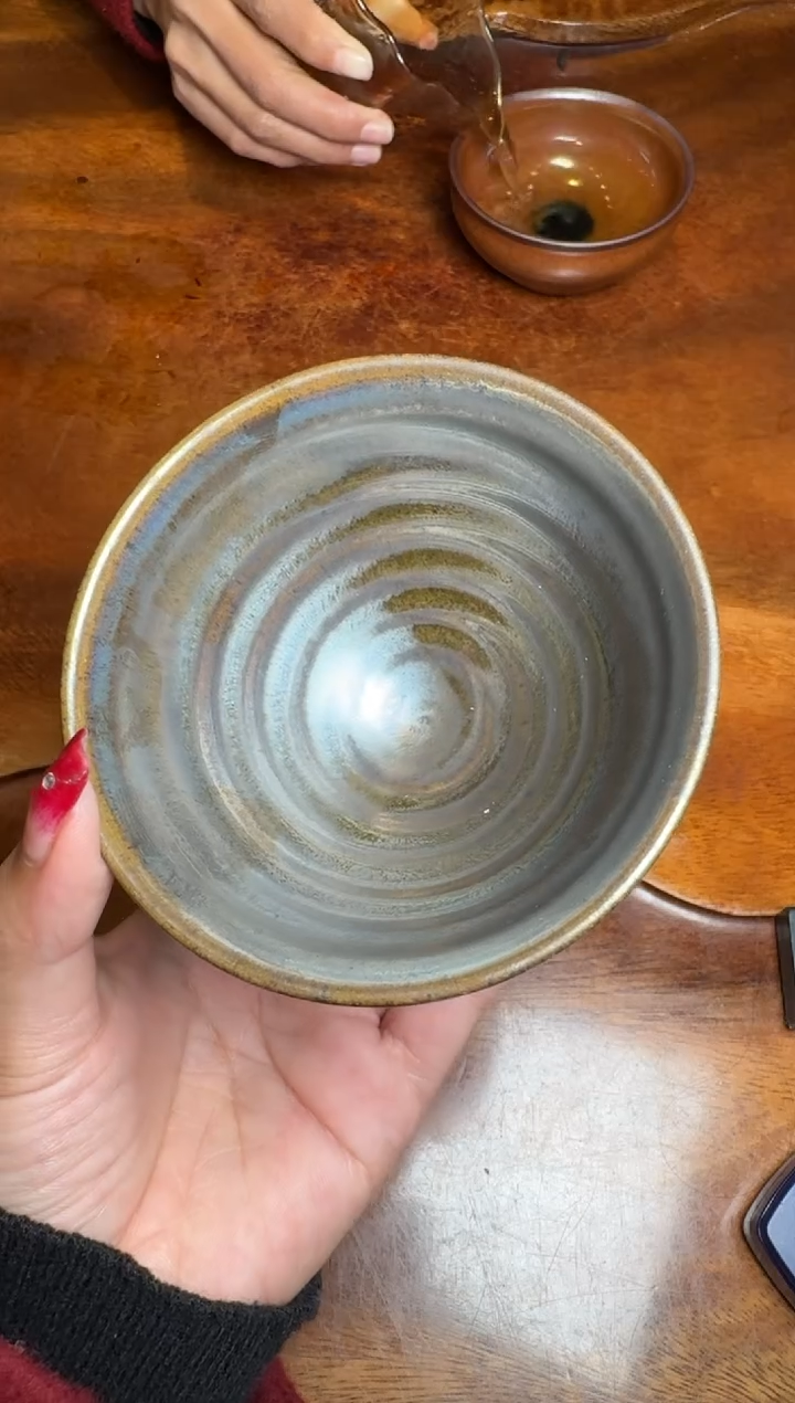 【闪购商品】茶盏许杰龙窑柴烧84