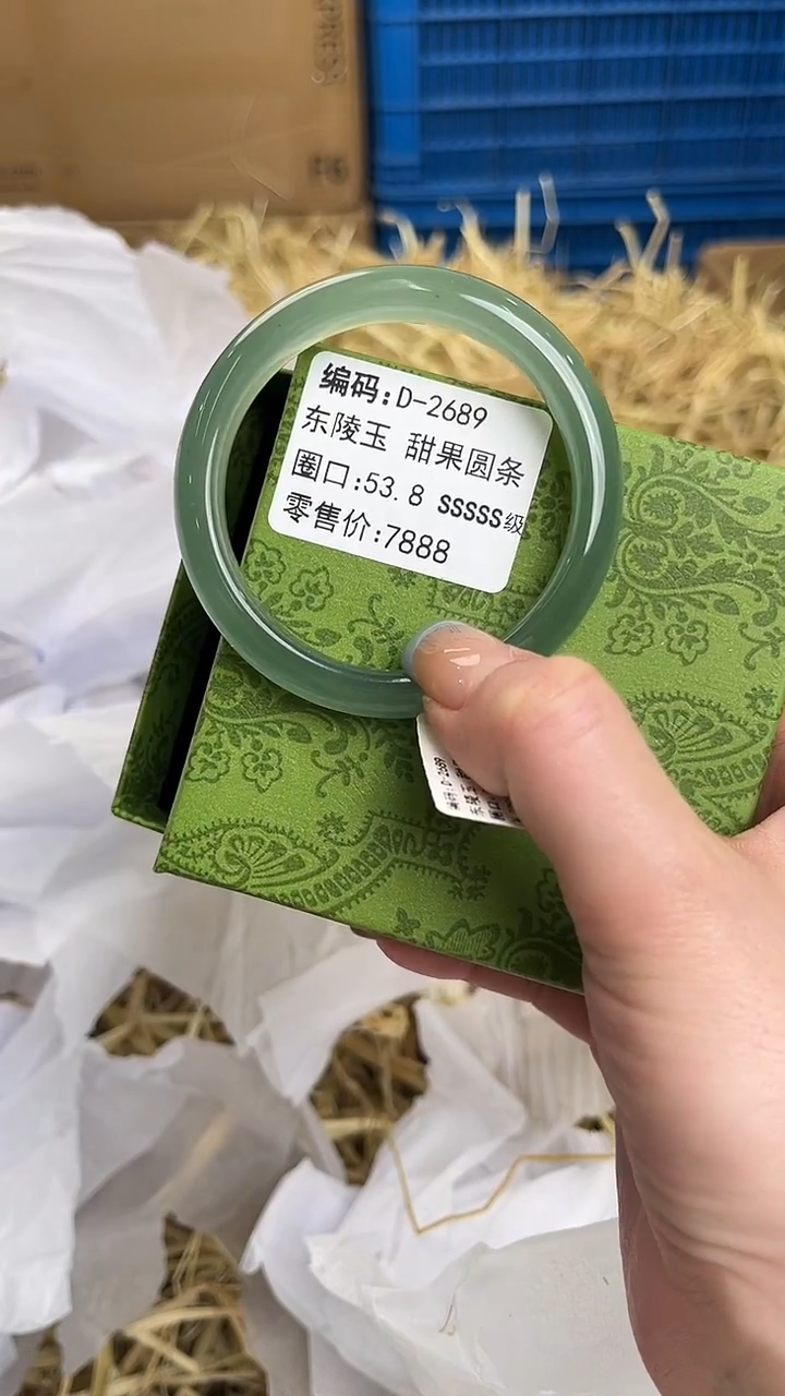 未镶嵌手镯石英岩玉D-2689