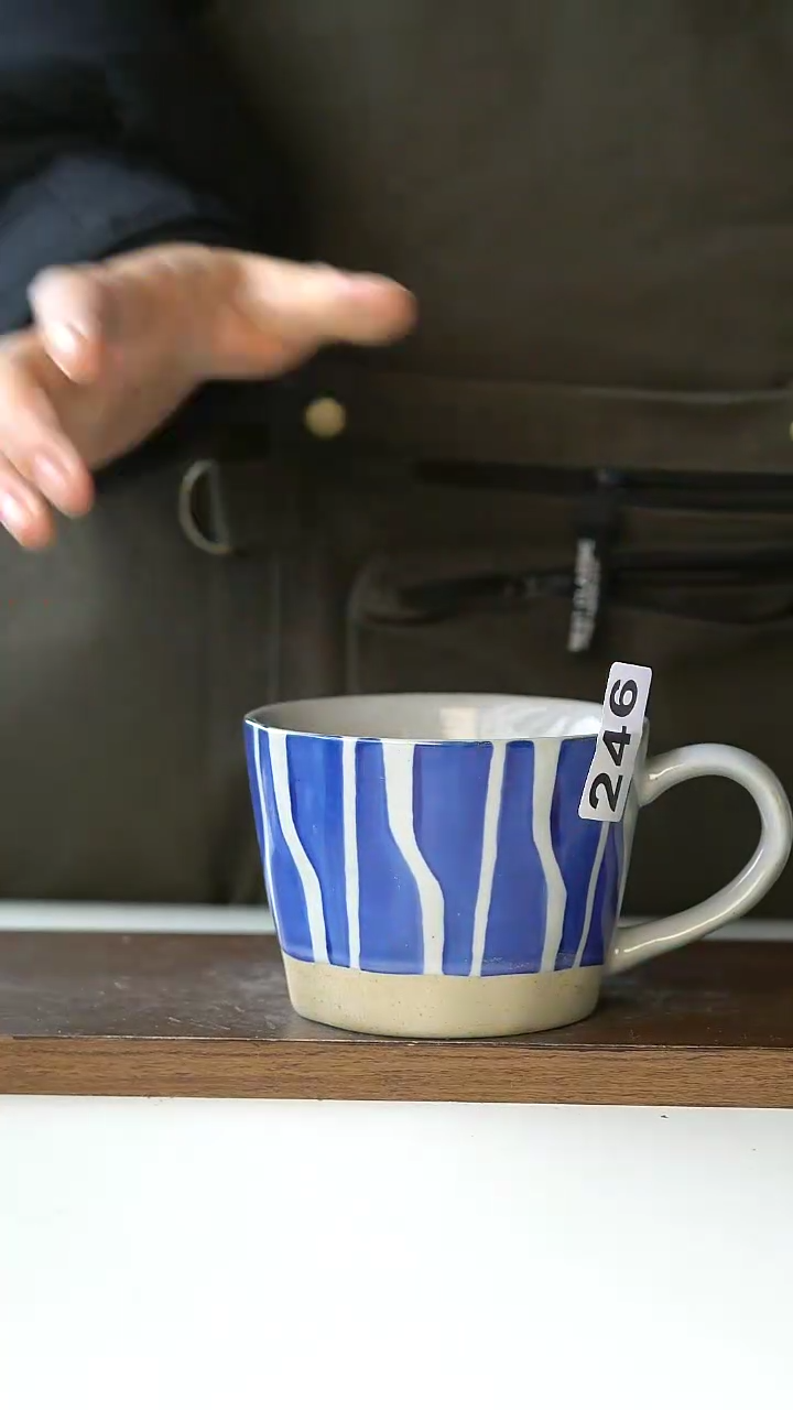 【闪购商品】陶瓷246粗陶瑕疵马克杯@4-2@