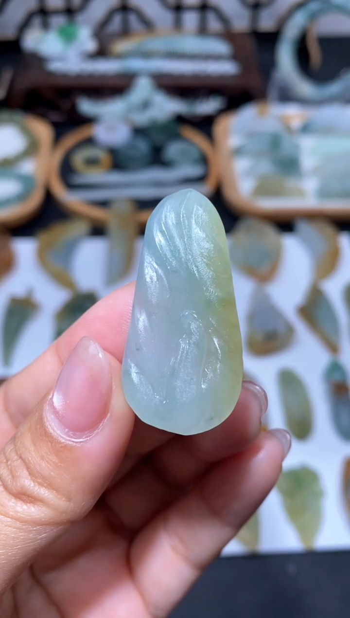 【闪购商品】定制翡翠未镶嵌悟道