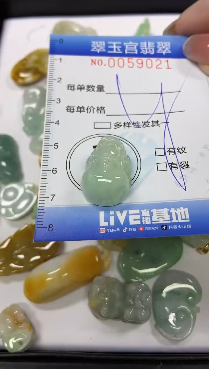 【闪购商品】翡翠颈饰未镶嵌闪购0059021