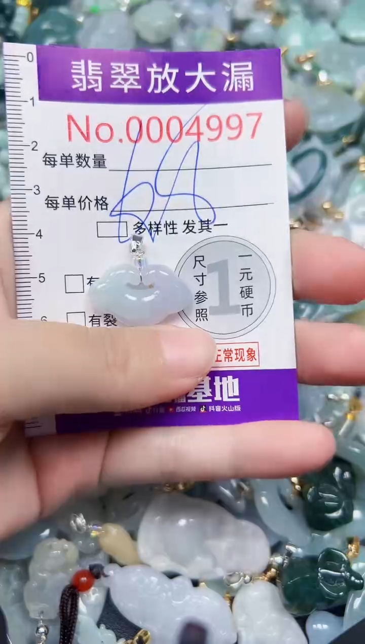 颈饰未镶嵌翡翠4997
