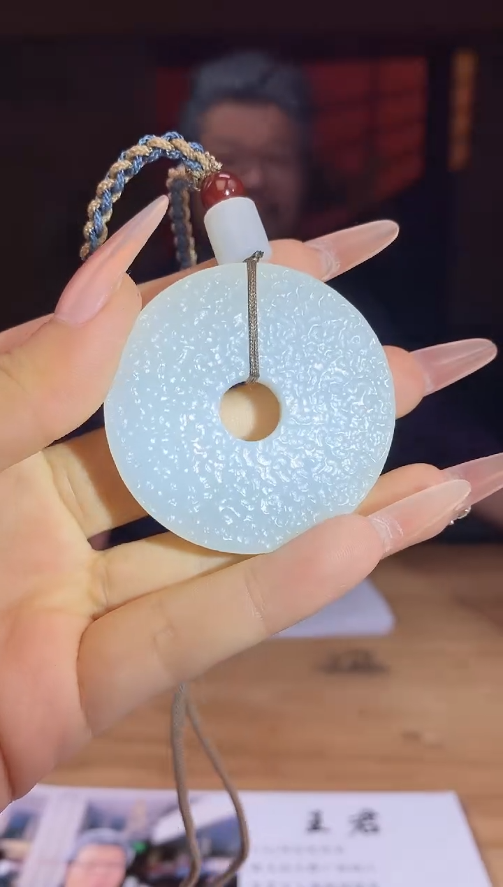 和田玉未镶嵌颈饰A583