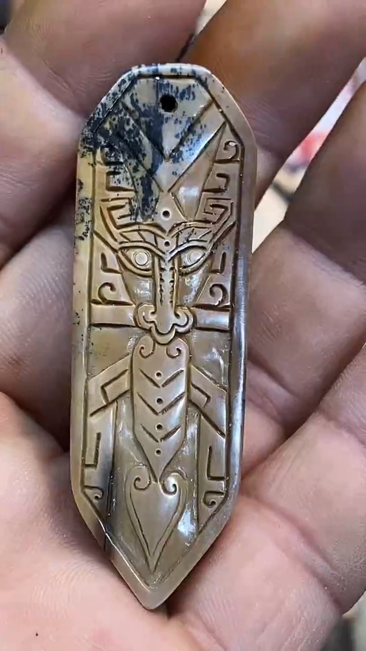 泥塑小把玩件摆件