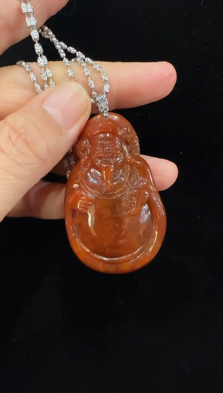 颈饰未镶嵌翡翠国风