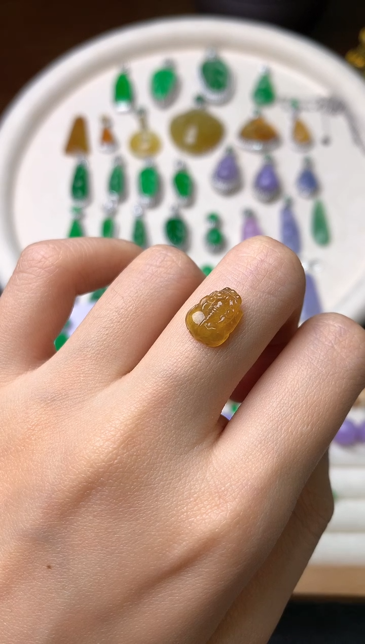 【闪购商品】定制翡翠未镶嵌裸石（镶嵌定制）