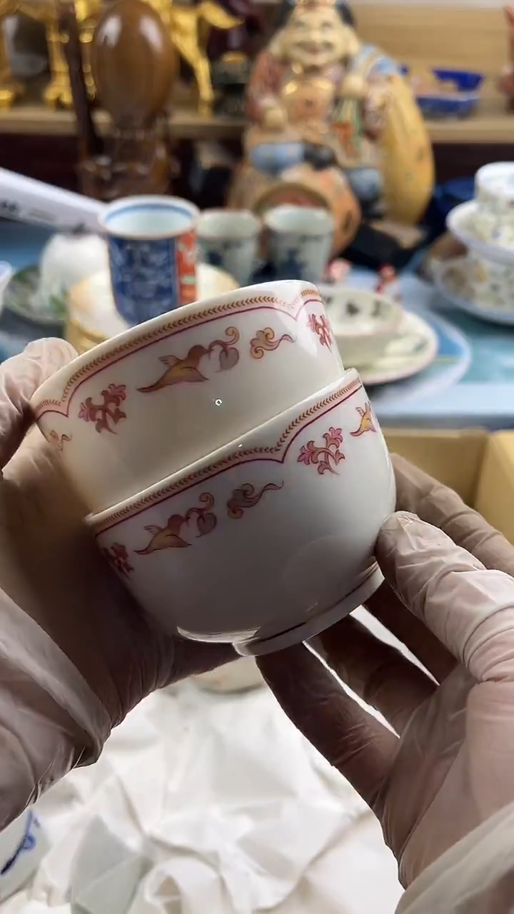 瓷片光*牛英歌瓷器满28包邮