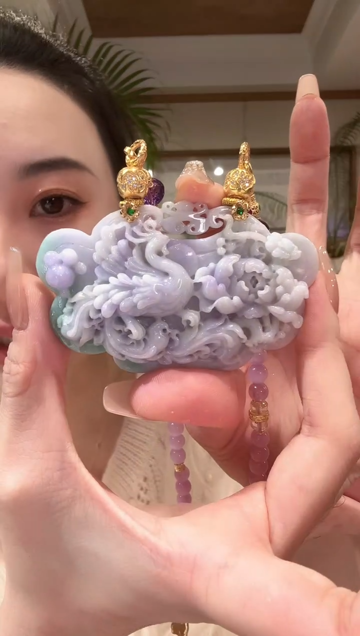 【闪购商品】翡翠颈饰未镶嵌国风