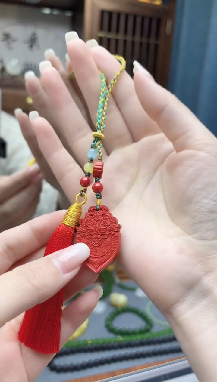 天然辰砂朱砂包挂XSZS