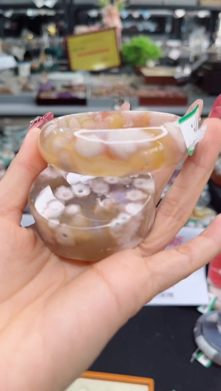 【闪购商品】石英质玉手镯未镶嵌57圈口（赠品镯心）3674548