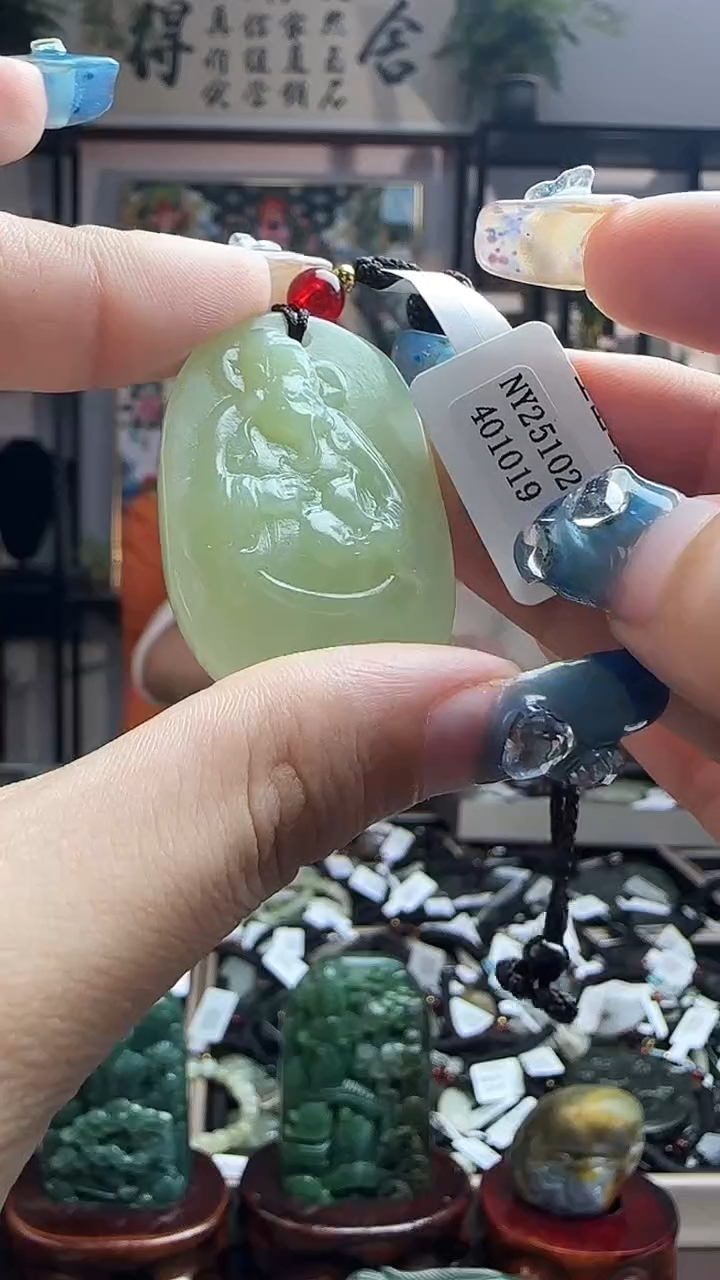 颈饰未镶嵌和田玉1019