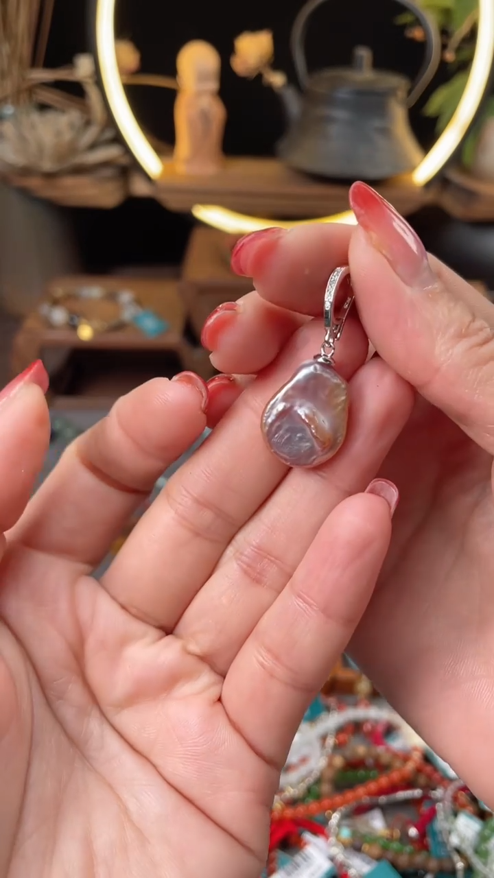 【闪购商品】淡水珍珠手绳银S925镶嵌@@I073I015309