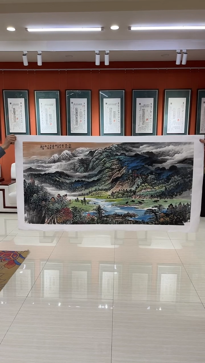 【闪购商品】国画郑乐华绘画手绘作品23-47