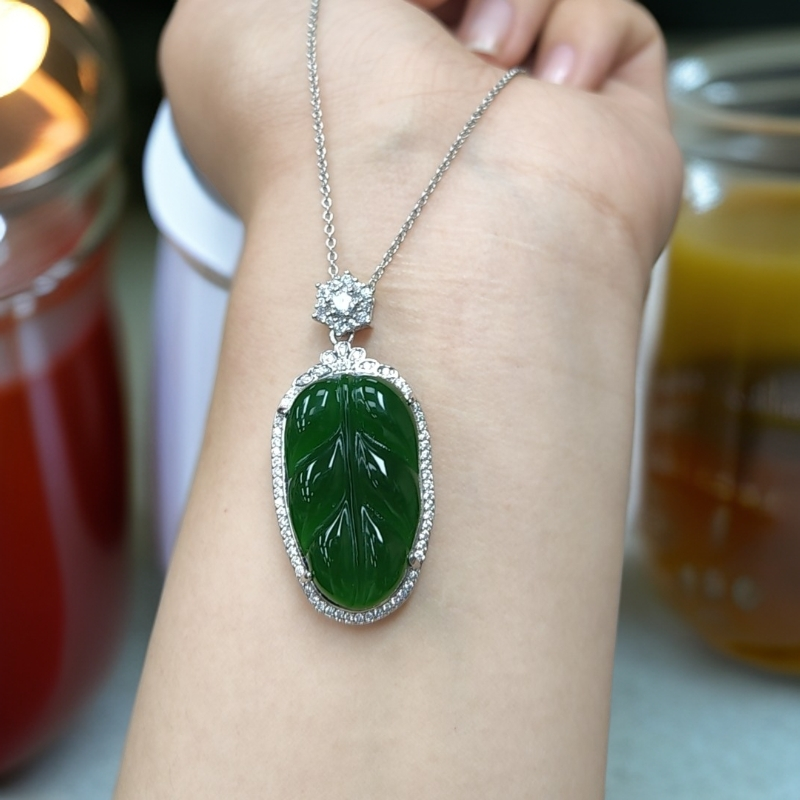 天然冰底苹果绿金枝玉叶