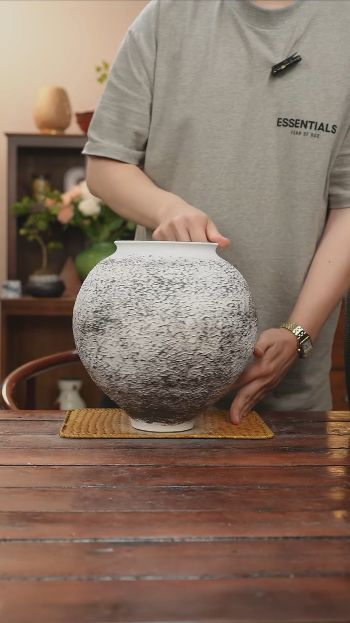 摆件景德镇艺术感手作花瓶