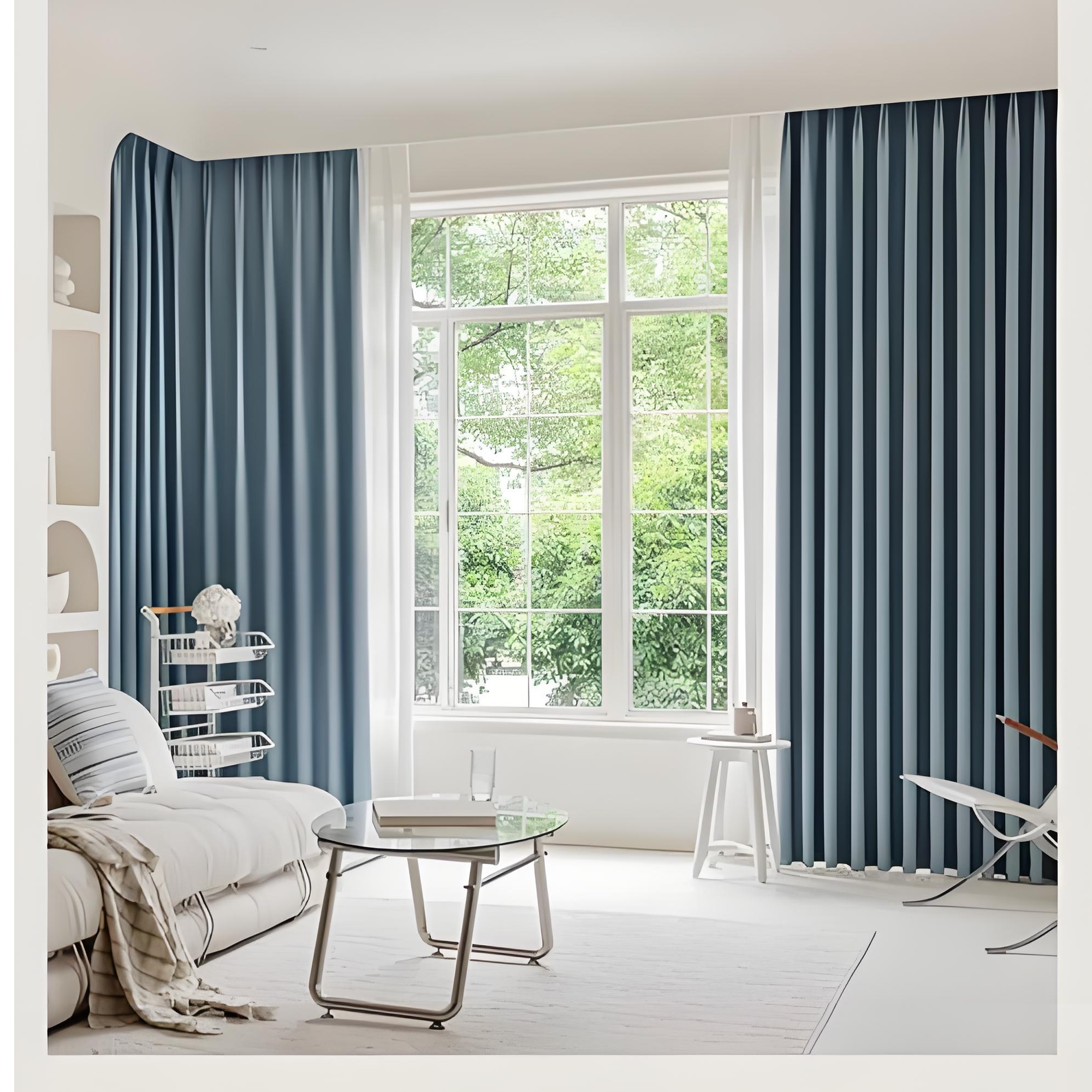 单面雪尼尔窗帘适用客厅阳台卧室