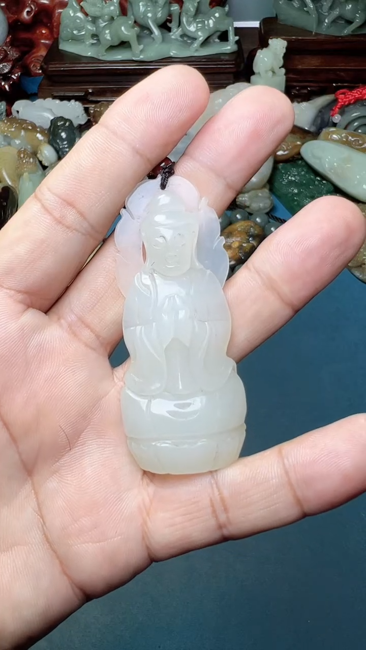 未镶嵌和田玉挂件-