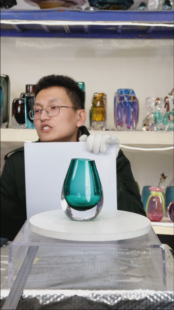 【闪购商品】琉璃【幻彩】高15精品琉璃微瑕福利